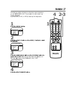 Preview for 27 page of Philips 13 IN TV-VCR COMBI CCC130AT Owner'S Manual