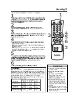 Preview for 29 page of Philips 13 IN TV-VCR COMBI CCC130AT Owner'S Manual