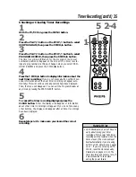 Preview for 35 page of Philips 13 IN TV-VCR COMBI CCC130AT Owner'S Manual