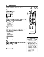 Preview for 36 page of Philips 13 IN TV-VCR COMBI CCC130AT Owner'S Manual