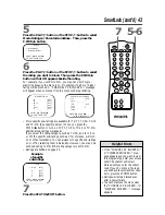 Preview for 43 page of Philips 13 IN TV-VCR COMBI CCC130AT Owner'S Manual