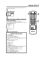 Preview for 45 page of Philips 13 IN TV-VCR COMBI CCC130AT Owner'S Manual