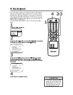 Preview for 46 page of Philips 13 IN TV-VCR COMBI CCC130AT Owner'S Manual