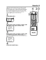 Preview for 49 page of Philips 13 IN TV-VCR COMBI CCC130AT Owner'S Manual