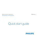 Preview for 1 page of Philips 1335 series Quick Start Manual