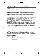 Preview for 4 page of Philips 13MC3206 - Tv/dvd Combination User Manual