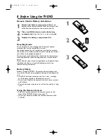 Preview for 8 page of Philips 13MC3206 - Tv/dvd Combination User Manual