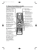 Preview for 12 page of Philips 13MC3206 - Tv/dvd Combination User Manual