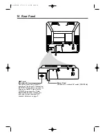 Preview for 14 page of Philips 13MC3206 - Tv/dvd Combination User Manual