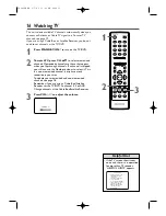 Preview for 16 page of Philips 13MC3206 - Tv/dvd Combination User Manual
