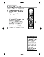 Preview for 26 page of Philips 13MC3206 - Tv/dvd Combination User Manual