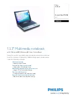 Preview for 1 page of Philips 13NB5602 Specifications