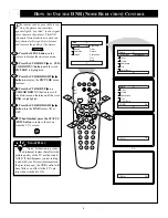 Preview for 6 page of Philips 14 IN REAL FLAT STEREO TV 14RF50S - Directions For Use Manual