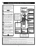 Preview for 20 page of Philips 14 IN REAL FLAT STEREO TV 14RF50S - Directions For Use Manual