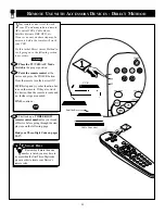 Preview for 32 page of Philips 14 IN REAL FLAT STEREO TV 14RF50S - Directions For Use Manual