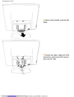 Предварительный просмотр 48 страницы Philips 140S Electronic User'S Manual