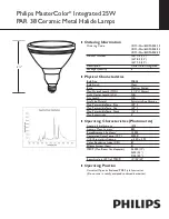 Предварительный просмотр 1 страницы Philips 14477-4 Operating Instructions