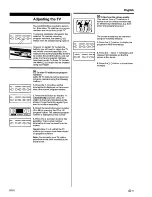 Preview for 7 page of Philips 14GR2520 Operating Instructions Manual