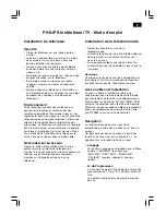 Предварительный просмотр 19 страницы Philips 14HT3154 Instructions For Use Manual