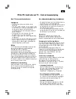 Предварительный просмотр 39 страницы Philips 14HT3154 Instructions For Use Manual