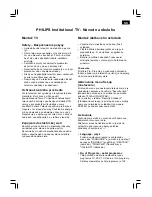 Preview for 55 page of Philips 14HT3154 Instructions For Use Manual