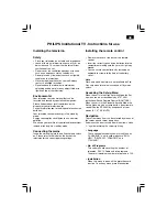 Preview for 5 page of Philips 14HT3304/05 Instructions For Use Manual