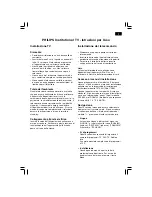 Preview for 21 page of Philips 14HT3304/05 Instructions For Use Manual