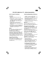 Preview for 37 page of Philips 14HT3304/05 Instructions For Use Manual