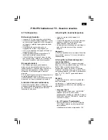 Preview for 41 page of Philips 14HT3304/05 Instructions For Use Manual