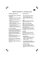 Preview for 45 page of Philips 14HT3304/05 Instructions For Use Manual