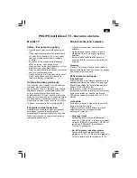 Preview for 53 page of Philips 14HT3304/05 Instructions For Use Manual