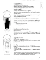 Preview for 3 page of Philips 14PT135B User Manual