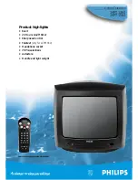 Preview for 9 page of Philips 14PT1363 Specifications