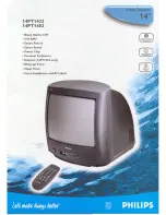 Preview for 1 page of Philips 14PT1422 Specifications