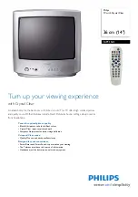 Philips 14PT1501 Specifications предпросмотр