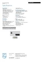 Preview for 3 page of Philips 14PT1501 Specifications