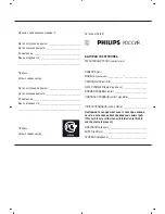 Preview for 39 page of Philips 14PT1620 User Manual