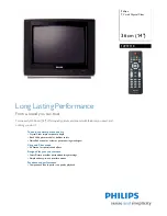 Philips 14PT2118 Specifications предпросмотр