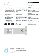 Preview for 2 page of Philips 14PT2118 Specifications