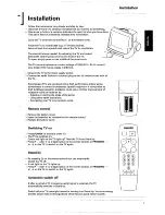 Preview for 3 page of Philips 14PT300A User Manual