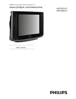 Предварительный просмотр 1 страницы Philips 14PT3525/V7 User Manual