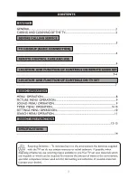 Предварительный просмотр 3 страницы Philips 14PT3525/V7 User Manual