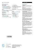 Предварительный просмотр 2 страницы Philips 14PT4131 Specification Sheet