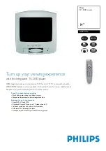 Preview for 1 page of Philips 14PT6107/05 Technical Specifications