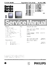 Preview for 1 page of Philips 14PV110/01 Service Manual