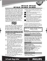 Philips 14PV111 User Manual preview