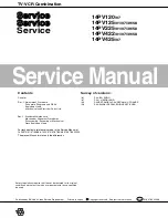 Preview for 1 page of Philips 14PV120 Service Manual