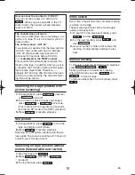 Preview for 12 page of Philips 14PV307 Operating Instructions Manual