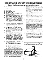 Preview for 3 page of Philips 14RF50S/71 Directions For Use Manual