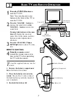 Preview for 7 page of Philips 14RF50S/71 Directions For Use Manual